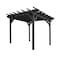 Highwood Usa Bodhi 12 x 12 Poly Outdoor Pergola Gazebo AD-PGLA1212-BKE - alternate 1